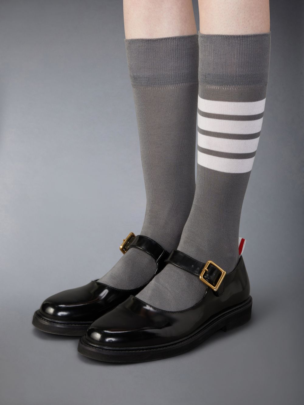 Thom Browne Spazzolato Micro Sole John レディース オックスフォードシューズ 黒 | XGB84B67666