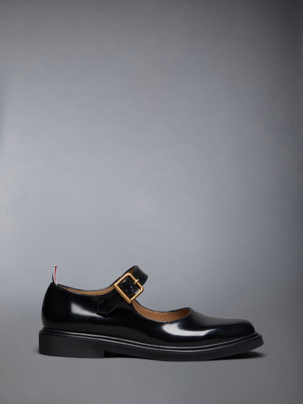 Thom Browne Spazzolato Micro Sole John レディース オックスフォードシューズ 黒 | XGB84B67666