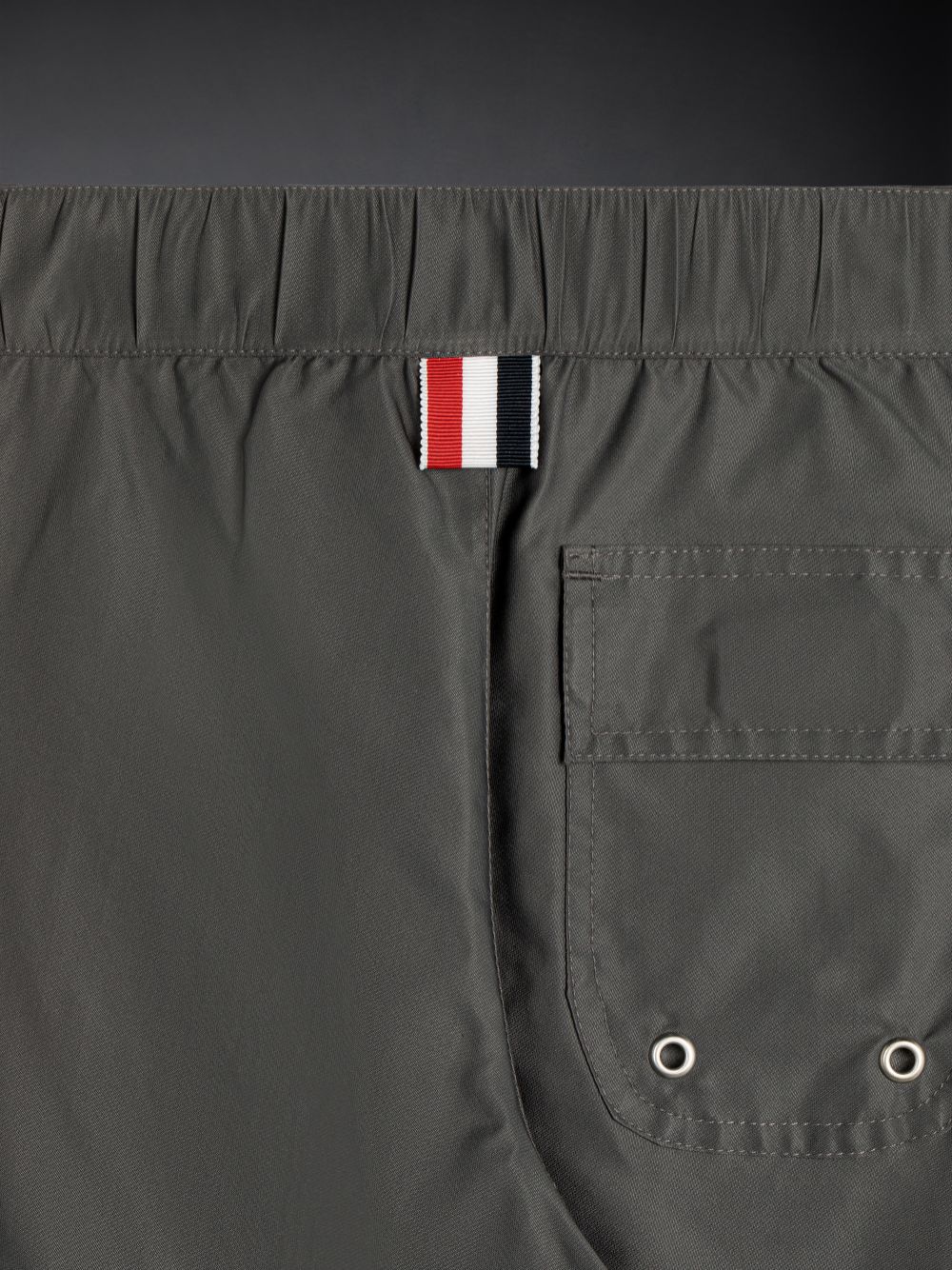 Thom Browne Swim Tech 4-Bar ガール ボードショーツ グレー | XPJ96X77942