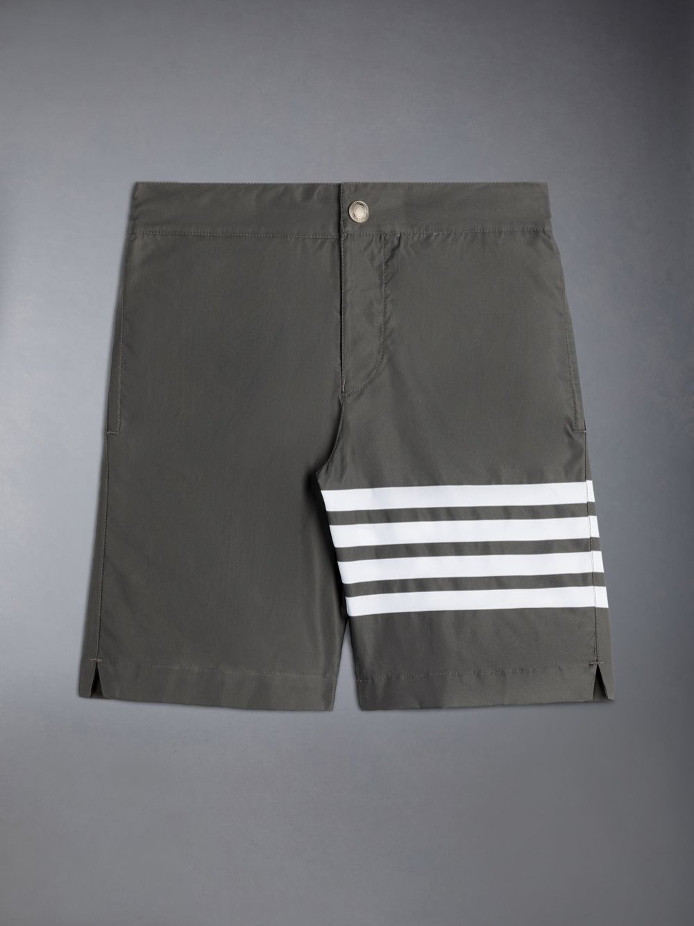 Thom Browne Swim Tech 4-Bar ガール ボードショーツ グレー | XPJ96X77942