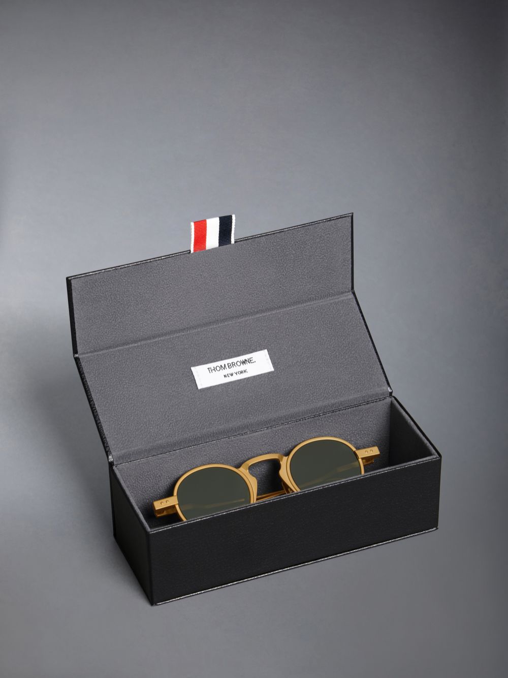 Thom Browne Titanium Round レディース サングラス ゴールド | SZA99Z32118