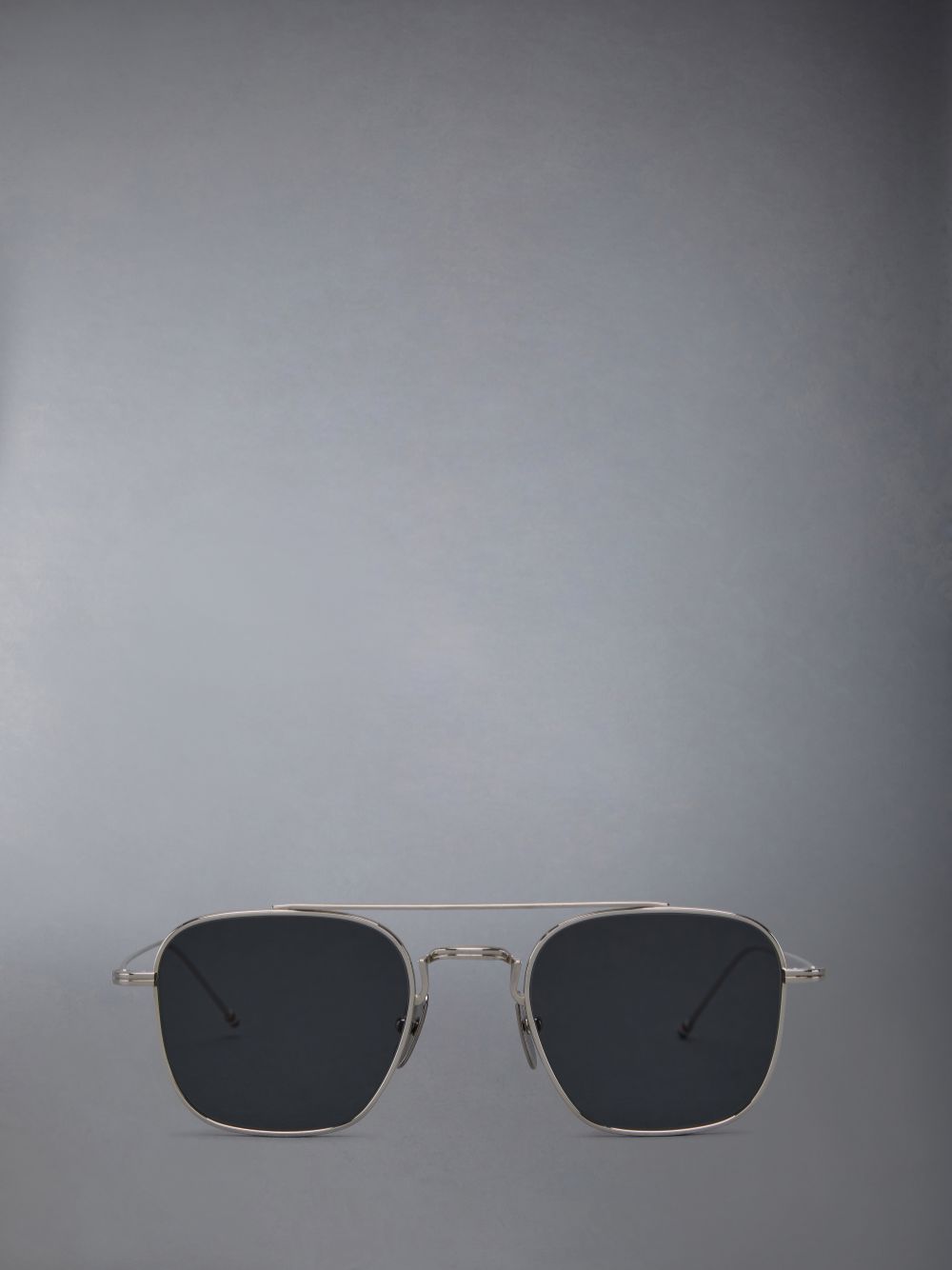 Thom Browne Titanium Squared Aviator メンズ サングラス グレー | EXZ10G96379