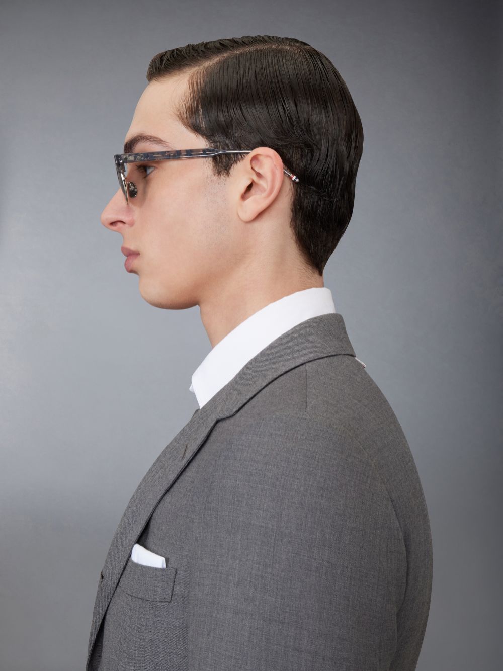Thom Browne Tortoise Acetate And Titanium Oval レディース サングラス 緑 | LEA21J90715