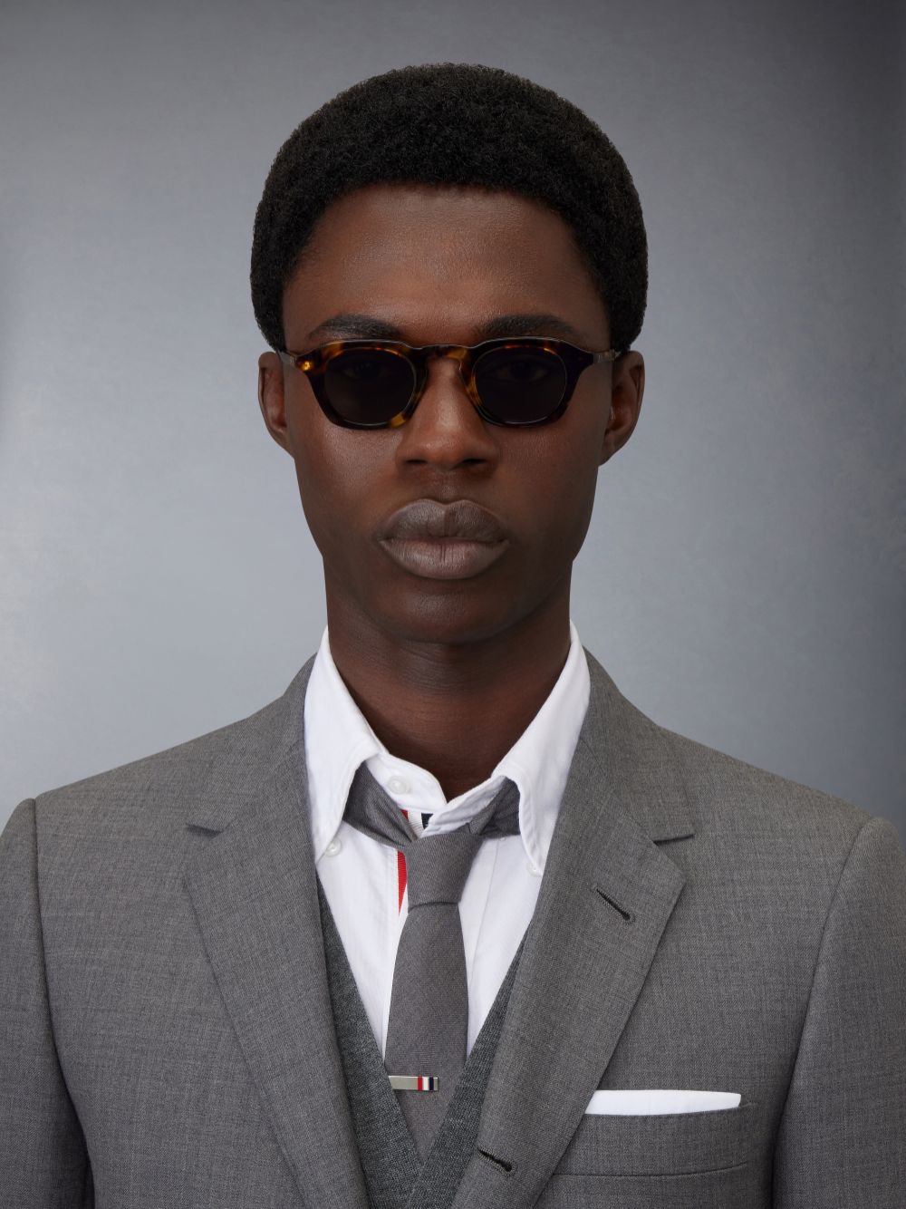 Thom Browne Tortoise Acetate Oval レディース サングラス ブラウン | PPP07Q48632