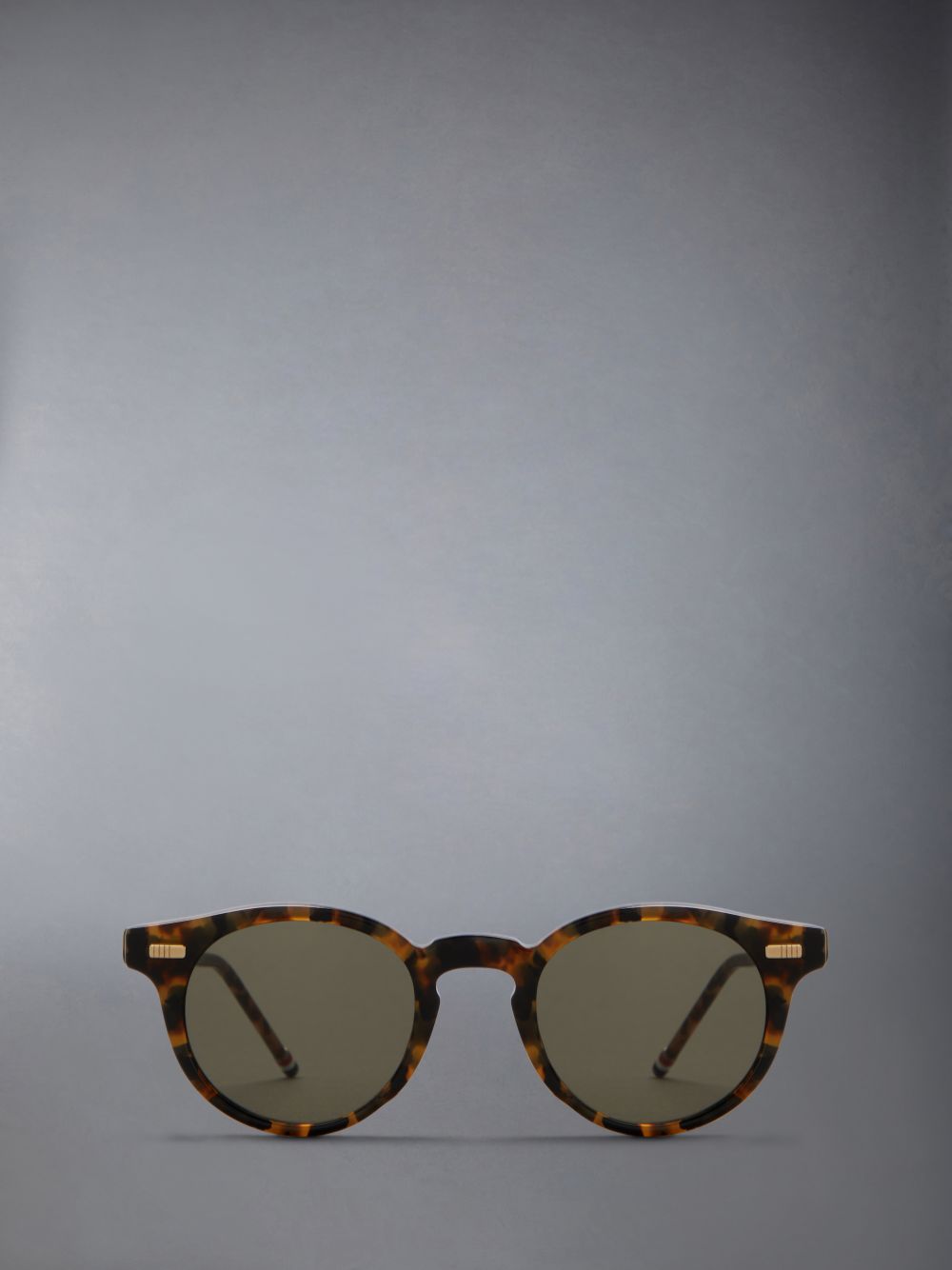 Thom Browne Tortoise Acetate Round レディース サングラス ブラウン | NHN91X41844