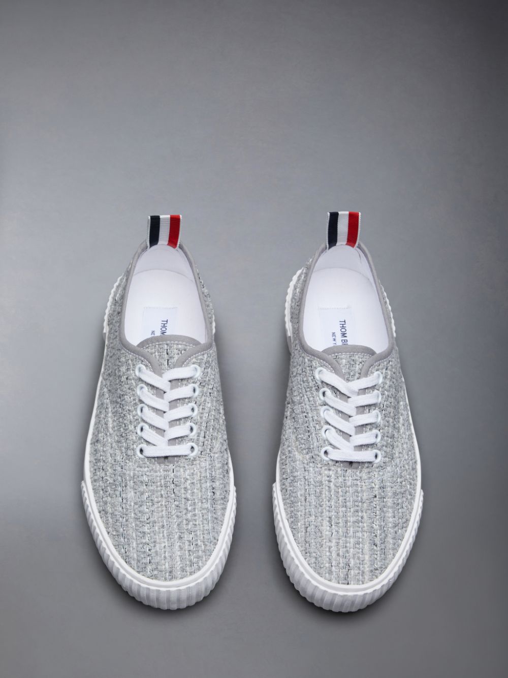 Thom Browne Tweed Heritage レディース スニーカー グレー | PCN58J19107