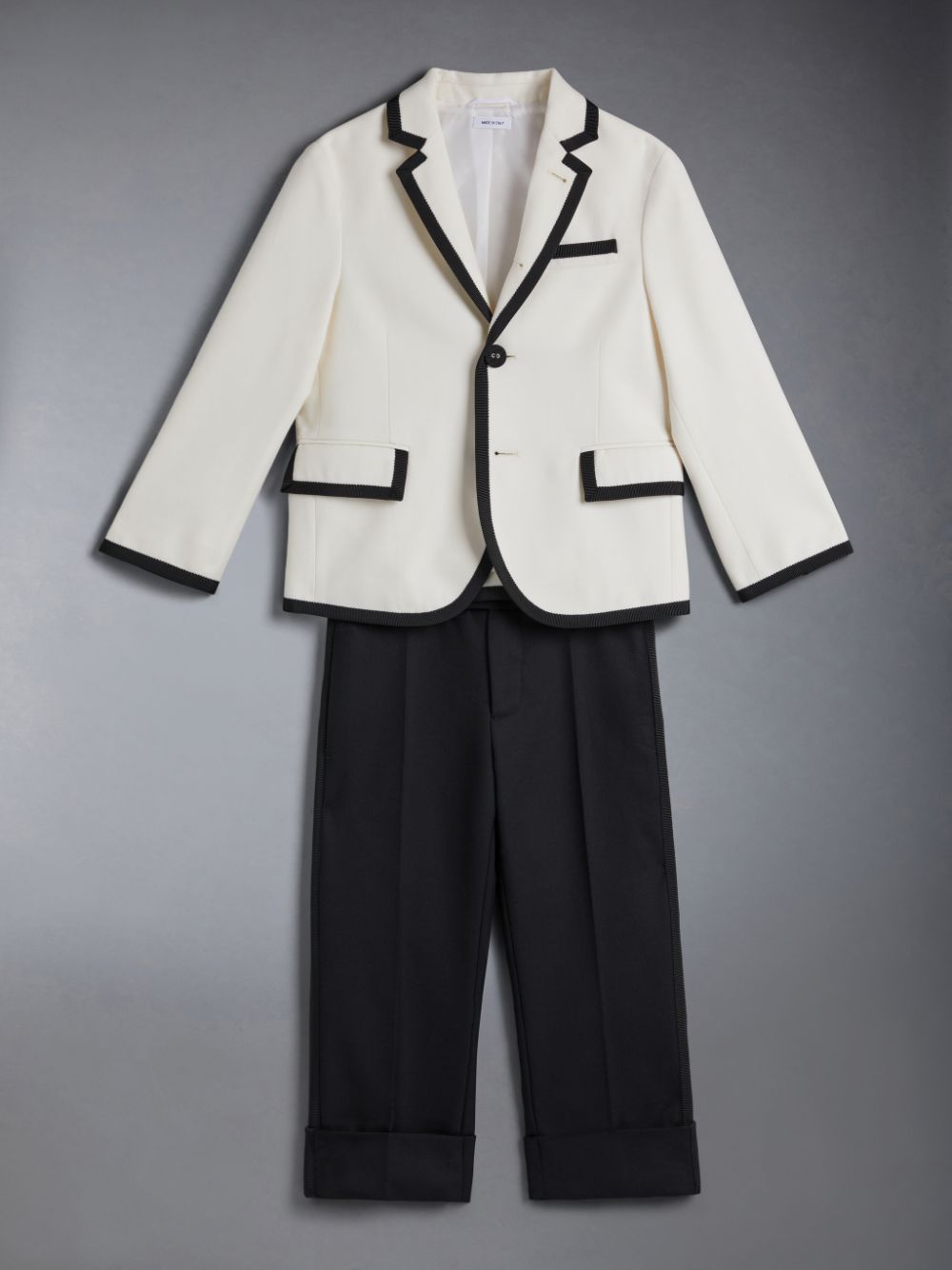 Thom Browne Twill Classic Backstrap ボーイ パンツ 黒 | JSG52W26368