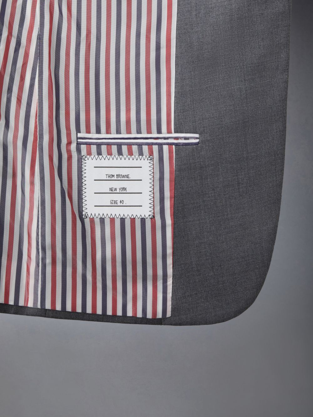 Thom Browne Twill Classic Sport レディース コート グレー | KXY71W27768