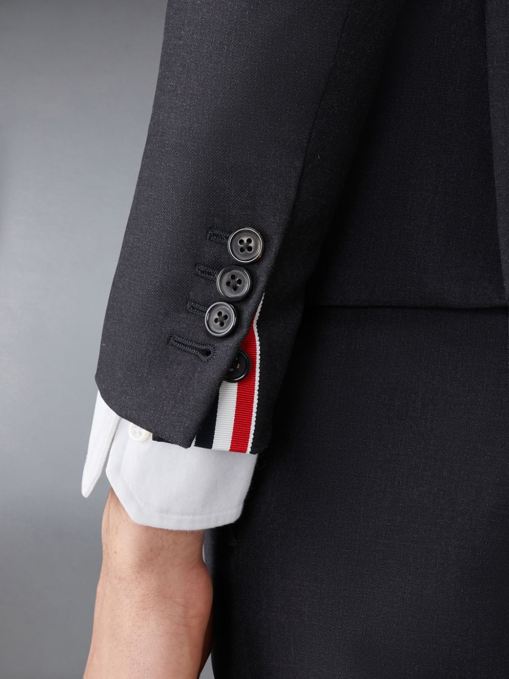Thom Browne Twill High Armhole Sport メンズ コート 黒 | FIC58O07414