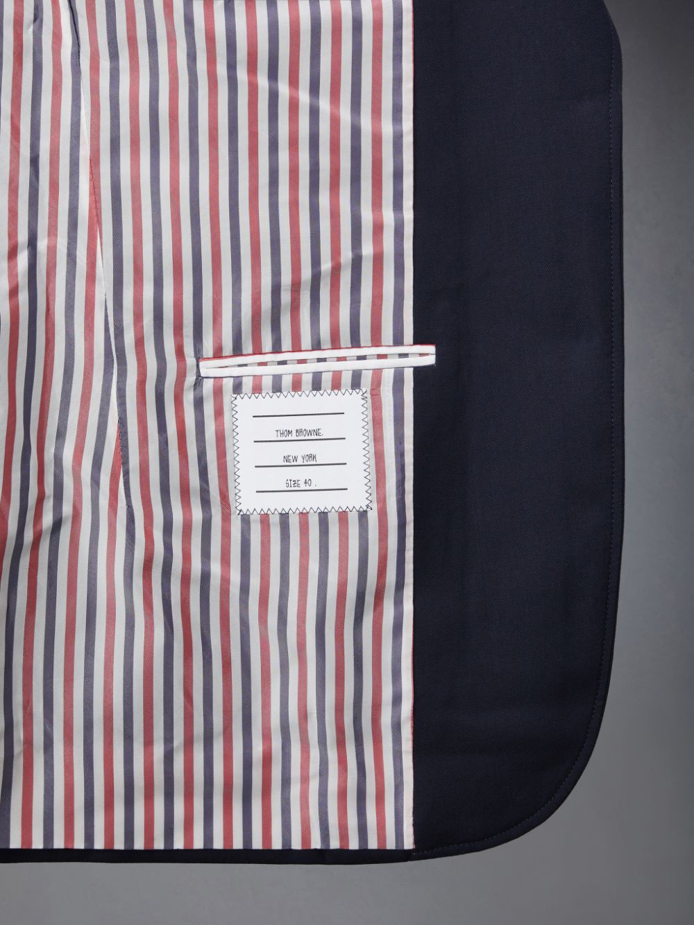 Thom Browne Twill Sack Sport レディース コート 青 | ZRB37O06629
