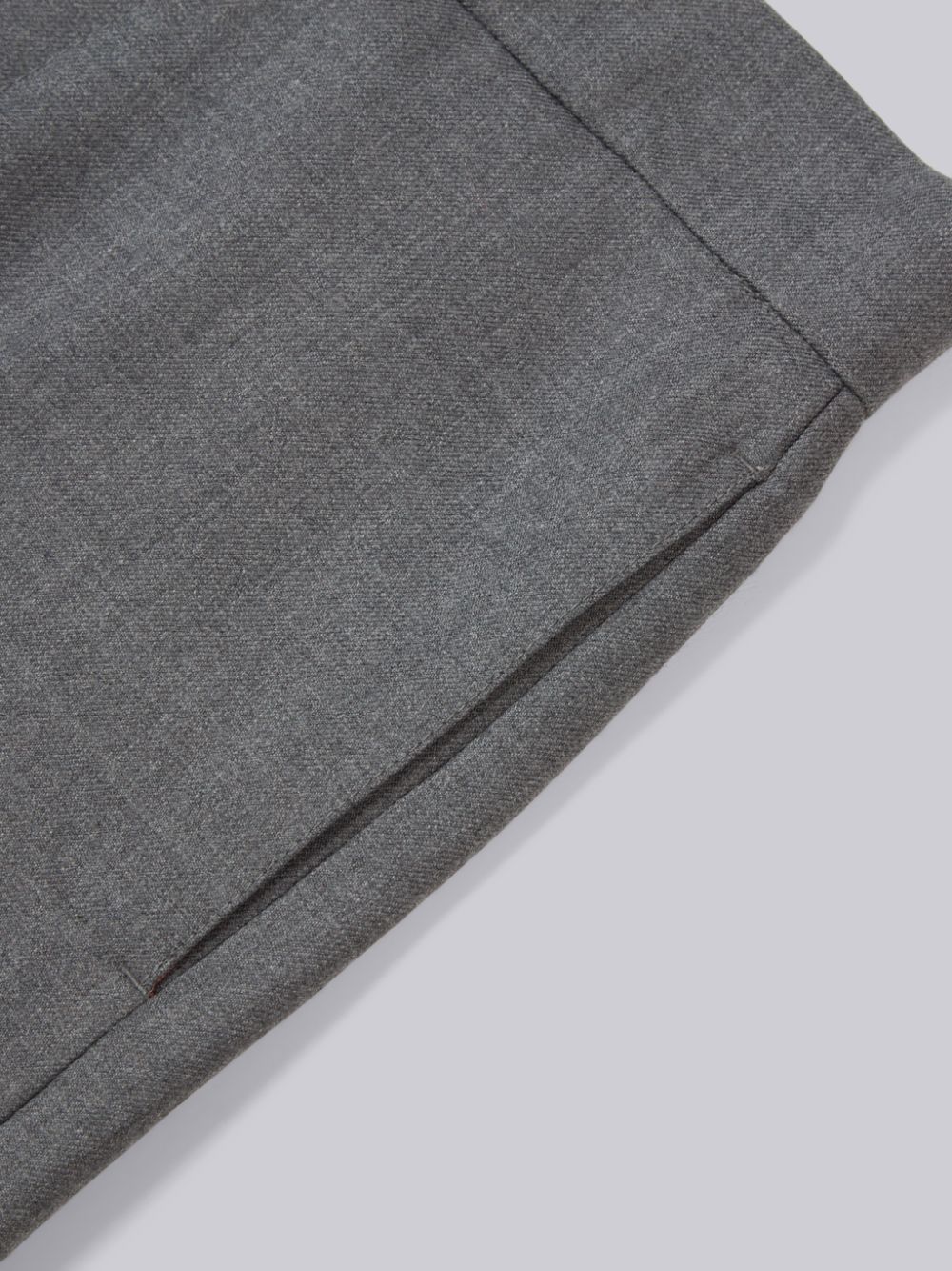 Thom Browne Twill Wool Classic ガール パンツ グレー | MWQ43A74624