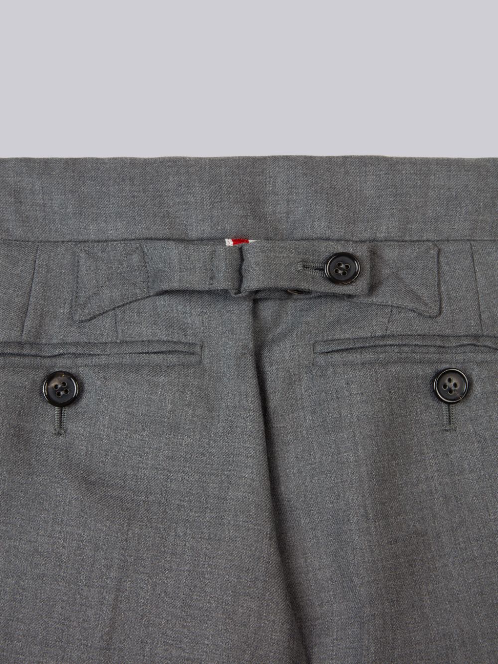 Thom Browne Twill Wool Classic ガール パンツ グレー | MWQ43A74624