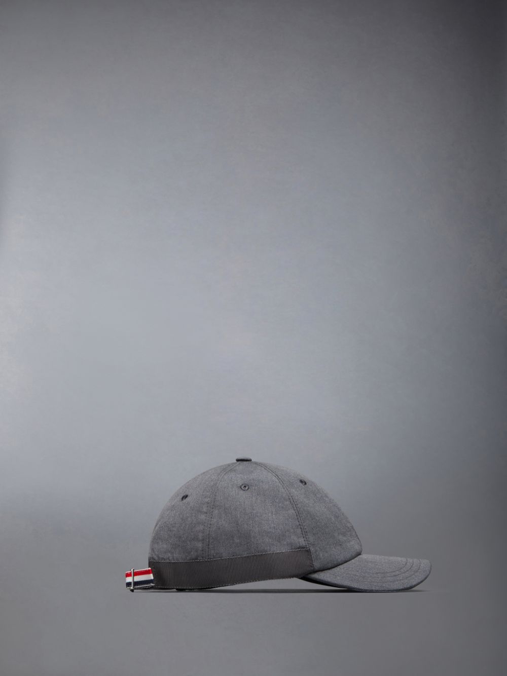 Thom Browne Typewriter Cloth Classic Baseball メンズ キャップ グレー | BSK90R25596