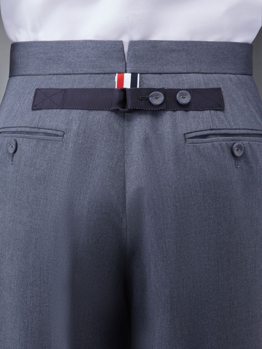 Thom Browne Typewriter Cloth Classic メンズ パンツ グレー | NON40P51829