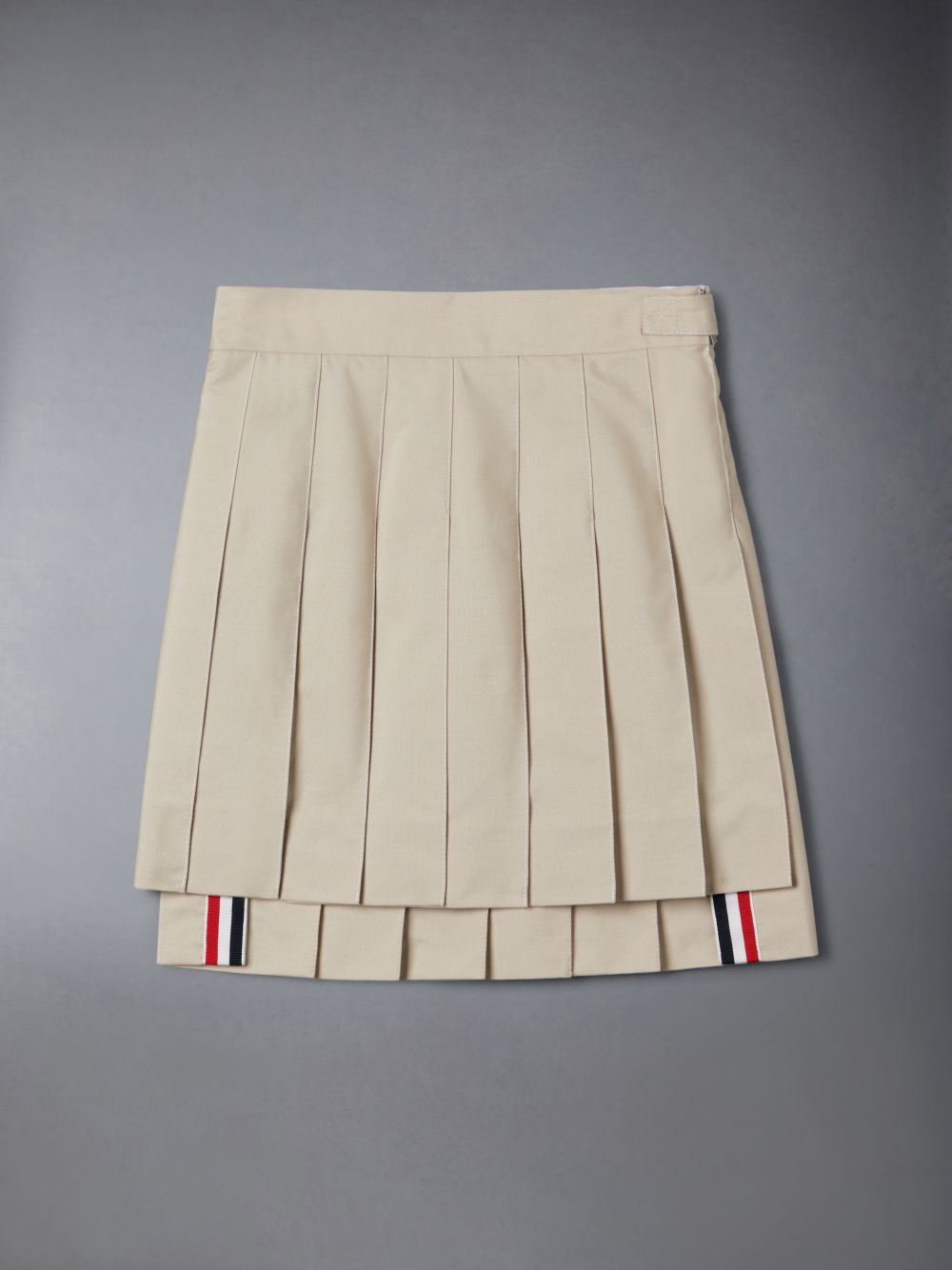 Thom Browne Typewriter Pleated Mini ガール スカート ブラウン | XQN02Q44711