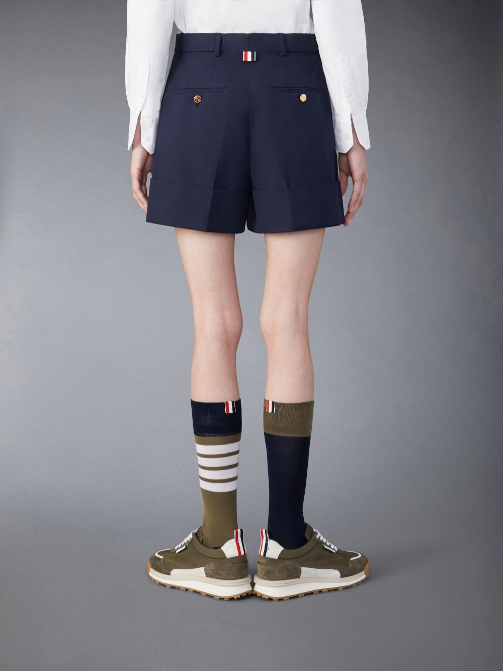 Thom Browne Typewriter Sack レディース ショートパンツ 青 | HJK72J07929