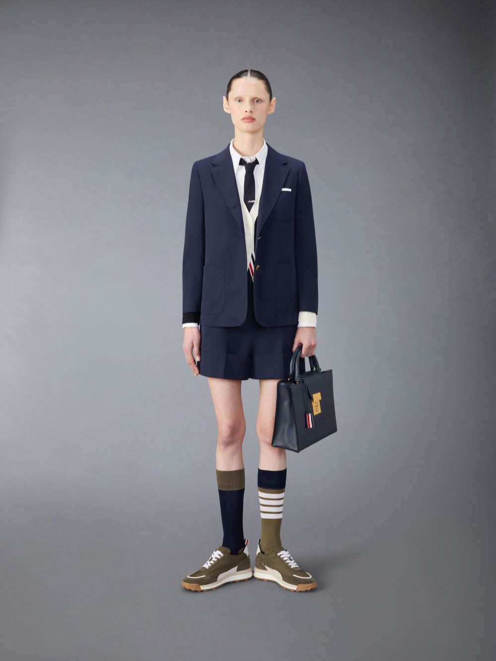 Thom Browne Typewriter Sack レディース ショートパンツ 青 | HJK72J07929