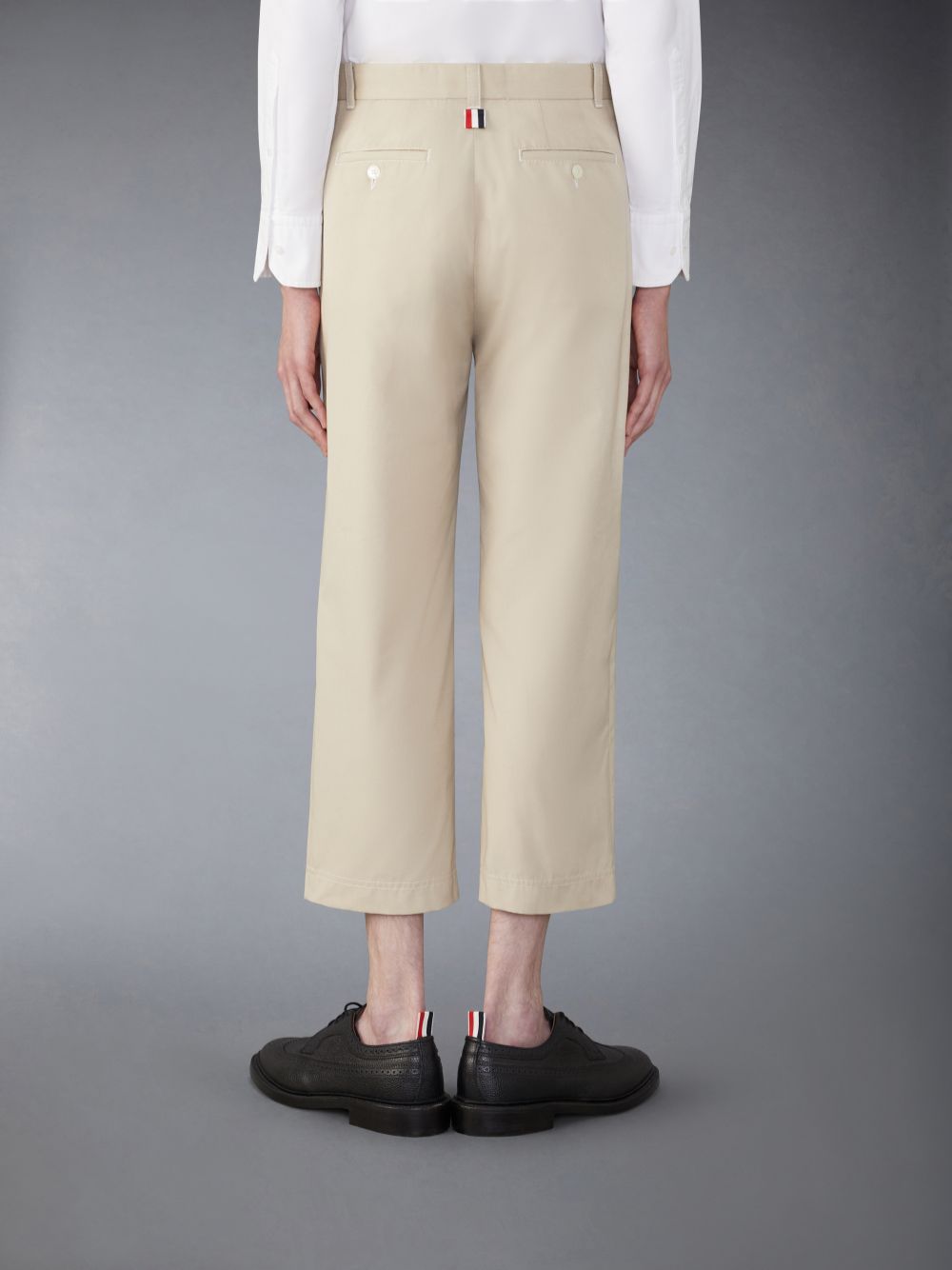 Thom Browne Typewriter Straight Leg メンズ パンツ ベージュ | VKJ01X27310