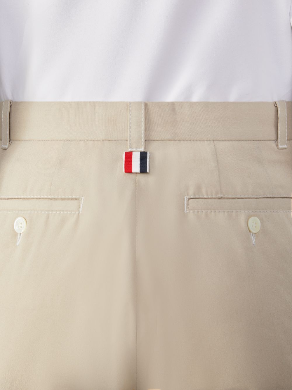 Thom Browne Typewriter Straight Leg メンズ パンツ ベージュ | VKJ01X27310