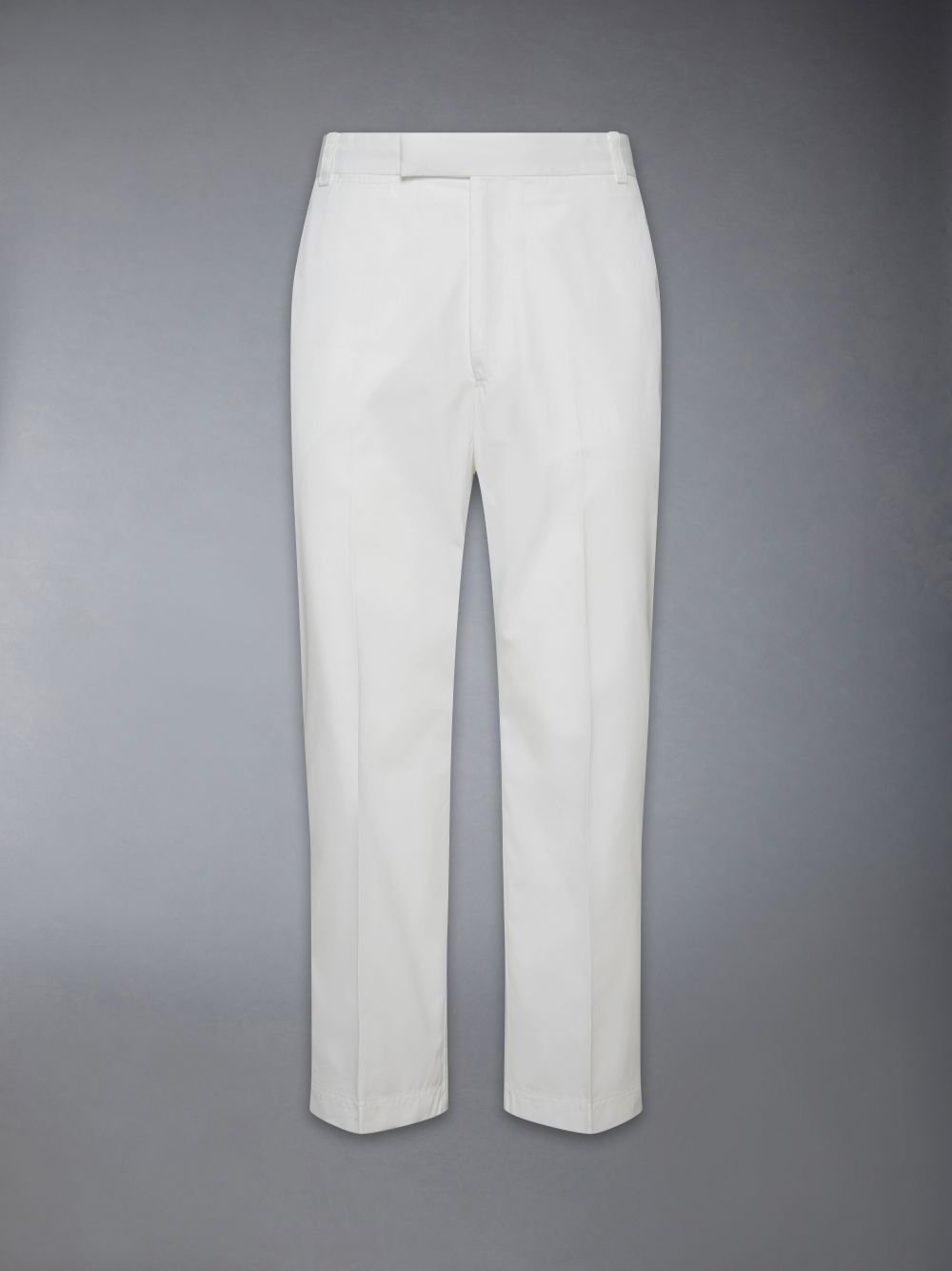 Thom Browne Typewriter Unconstructed Straight Leg メンズ パンツ 白 | YFK32Y99533