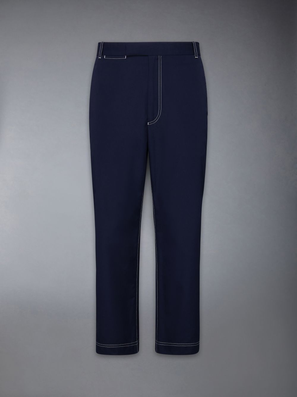 Thom Browne Typewriter Unconstructed Straight Leg メンズ パンツ 青 | DDI03H39474