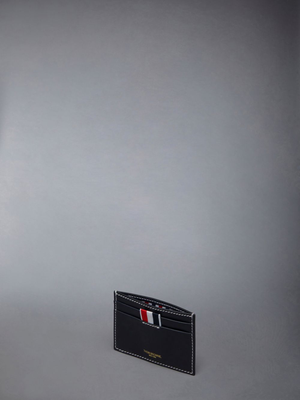 Thom Browne Vacchetta Leather Single レディース カードケース 青 | TPU20U87478