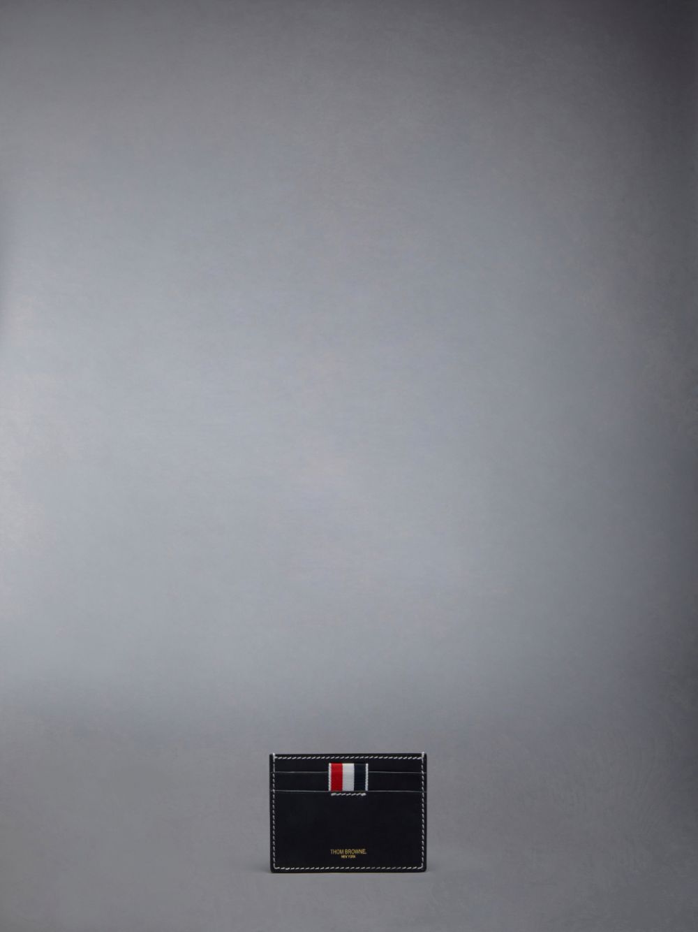 Thom Browne Vacchetta Leather Single レディース カードケース 青 | TPU20U87478