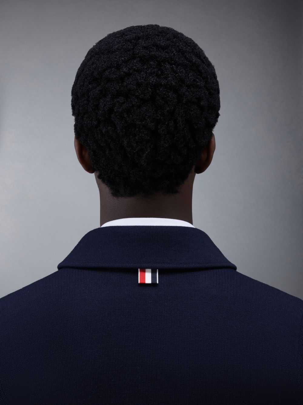 Thom Browne Wool 4-Bar Sport メンズ カーディガン 青 | VEV75N74737