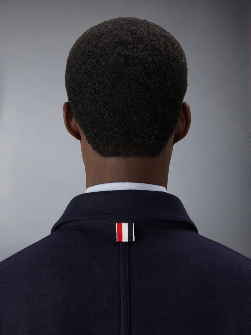 Thom Browne Wool Cashmere 4-Bar Utility メンズ ジャケット 青 | LTG25C15088
