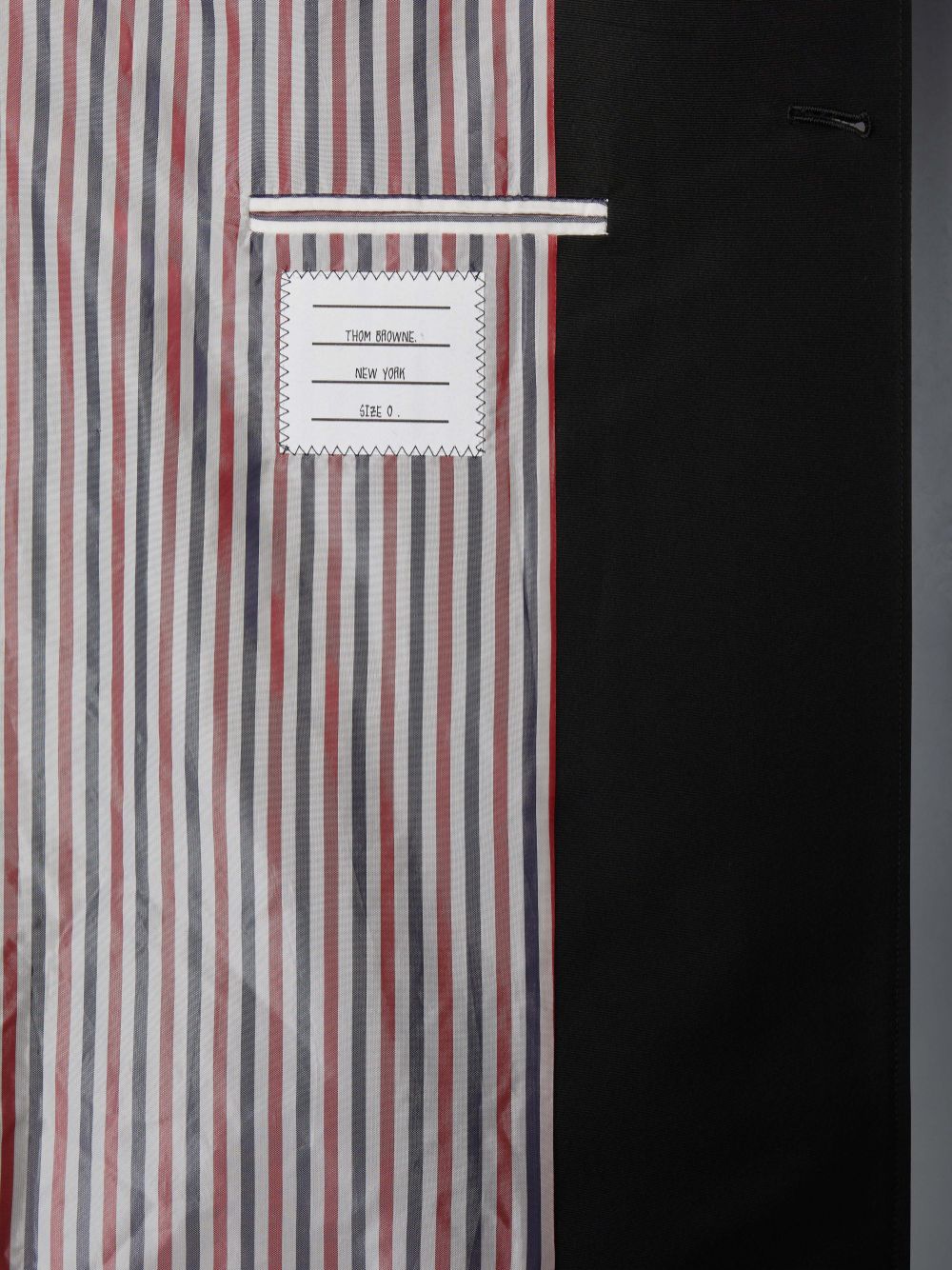 Thom Browne Zibeline Cashmere Maxi Soft Shoulder メンズ コート 黒 | QZG39Q41426