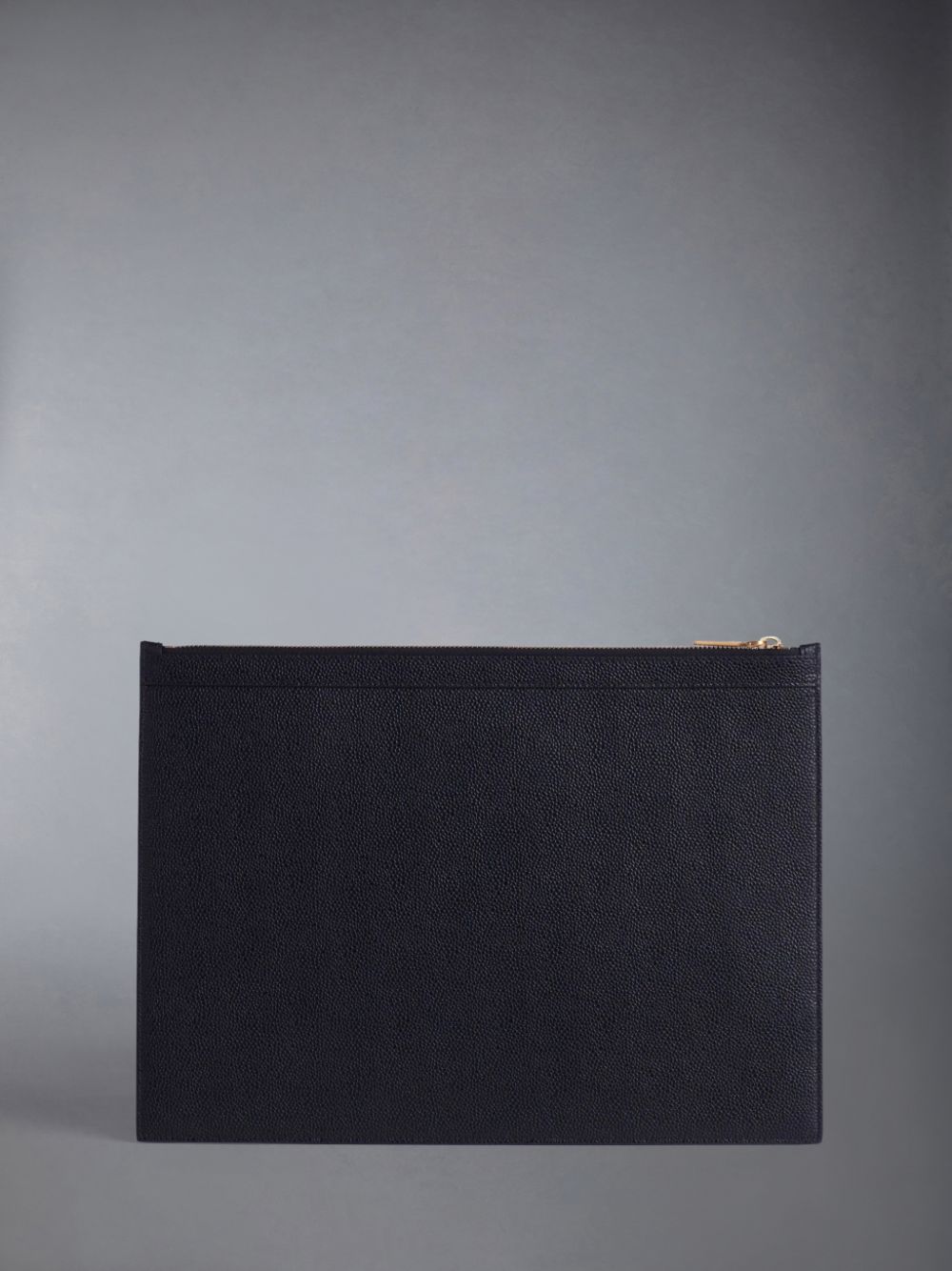 Thom Browne logo-stamp leather document holder メンズ パソコンバッグ 黒 | YKN23C72622