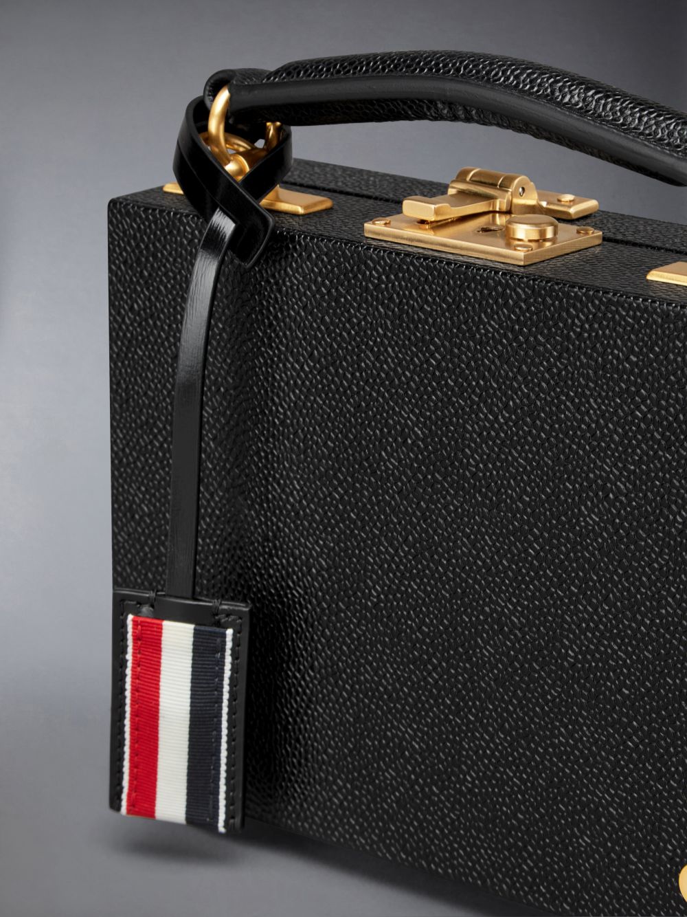 Thom Browne micro Attaché case メンズ クロスボディバッグ 黒 | QSP22J39269