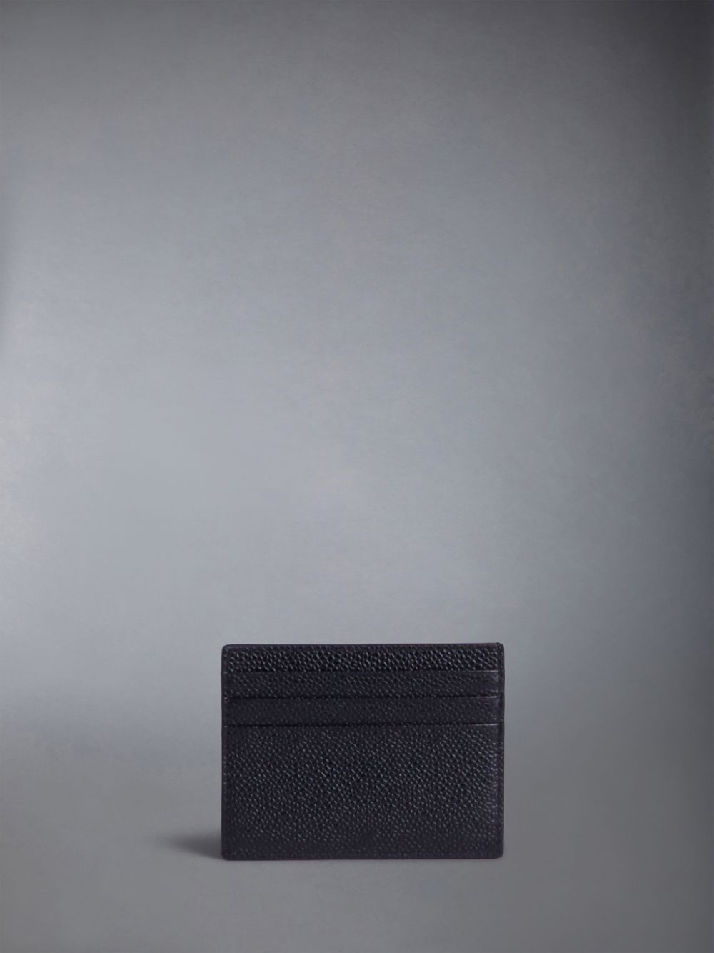 Thom Browne pebbled-leather レディース カードケース 黒 | LSD41B23197