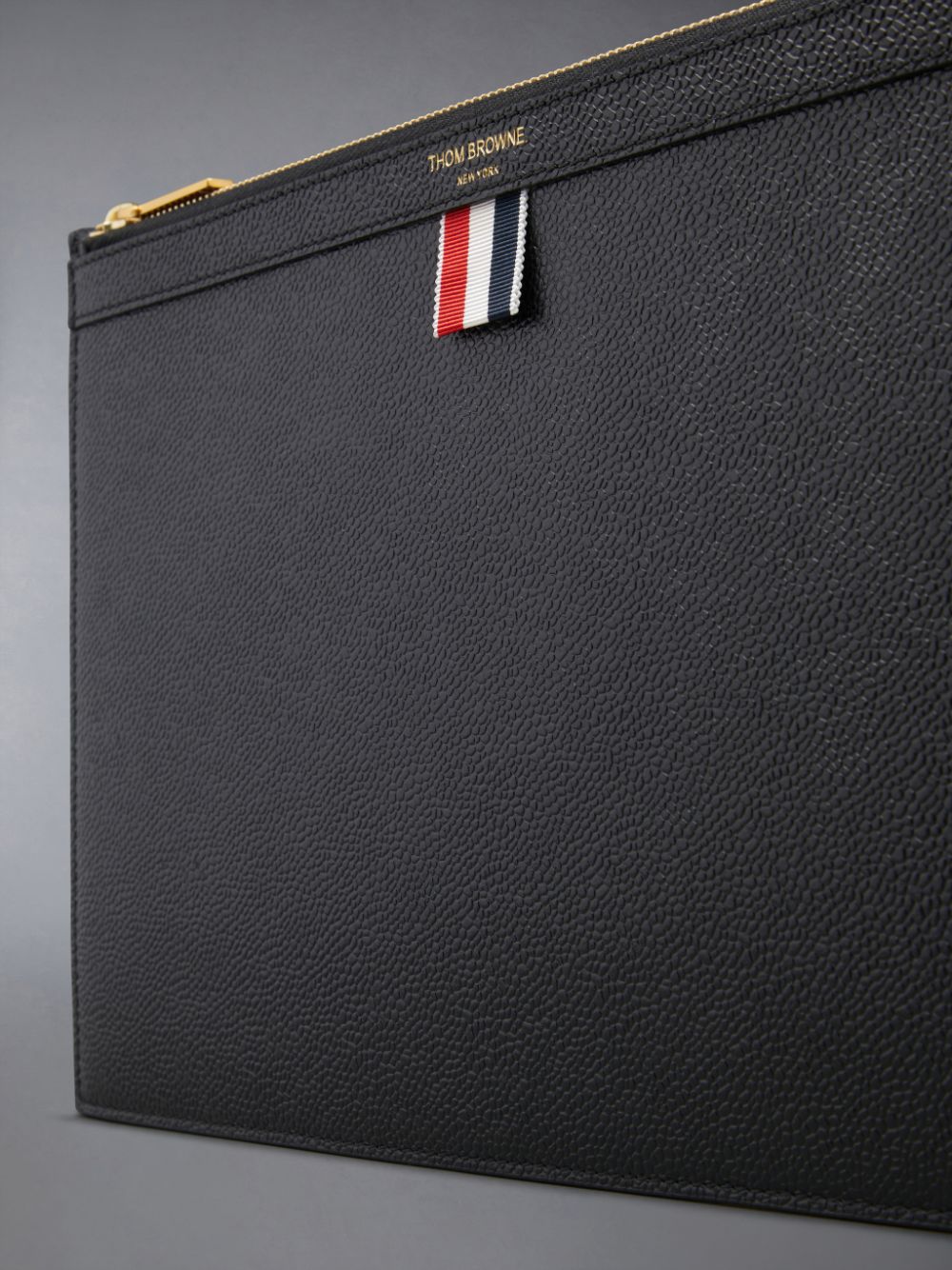 Thom Browne small leather レディース クラッチバッグ 黒 | RRP96W89297